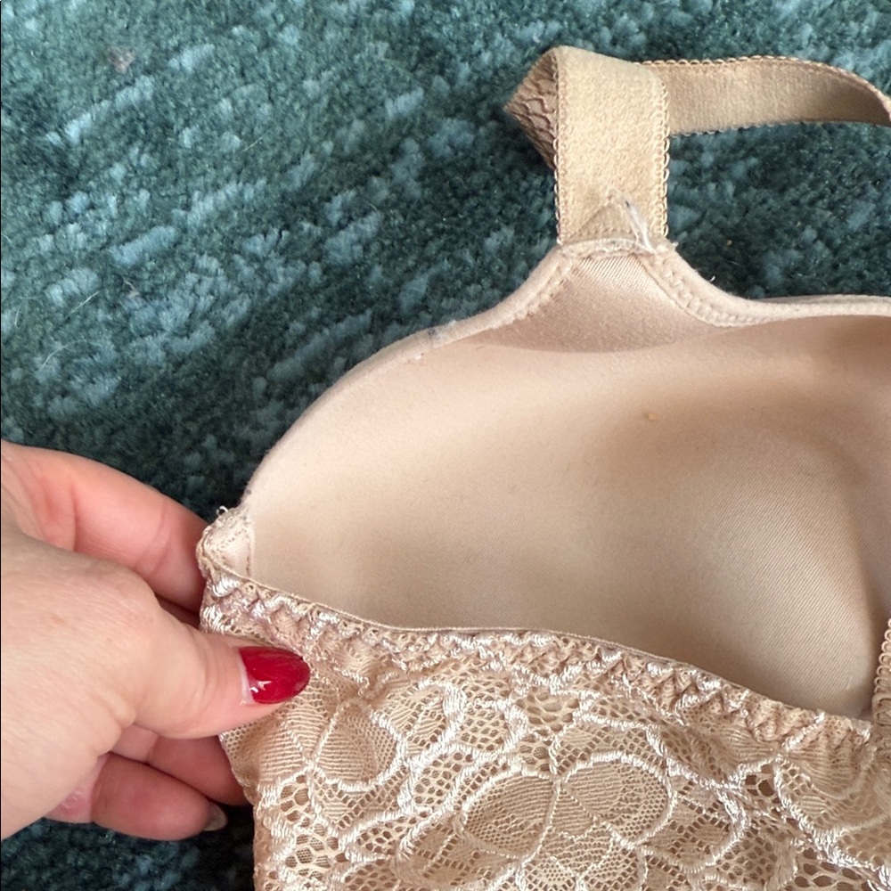 Simone Perele Beige Lace underwire Bra - Picture 6 of 10